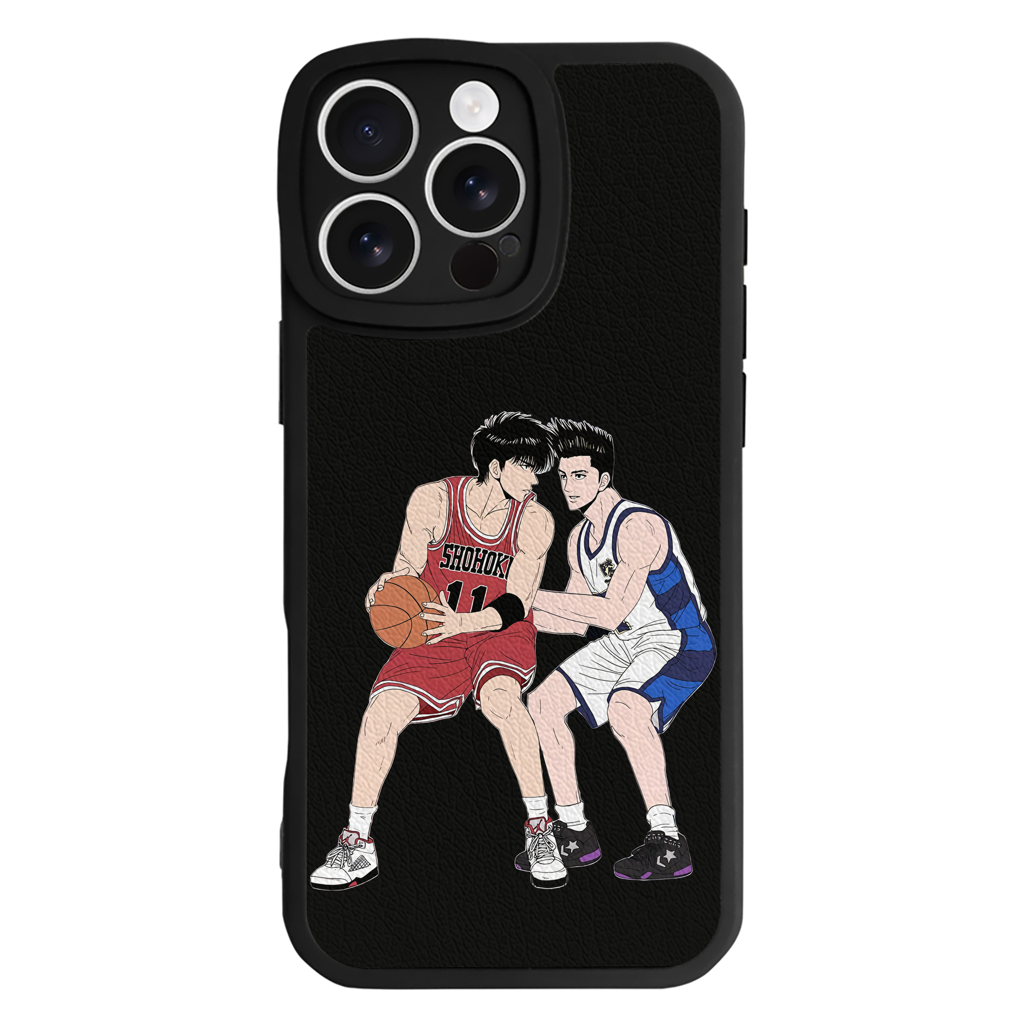 （画像用） SLAM DUNK／スラムダンク 【iPhone 16シリーズ対応】シリコンスマホケース（レザー調） 材質：シリコン